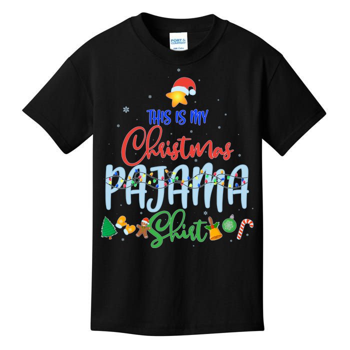 This is My Christmas PJ Shirt Kids T-Shirt