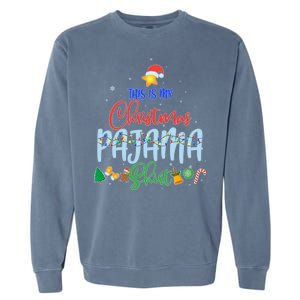 This is My Christmas PJ Shirt Garment-Dyed Sweatshirt