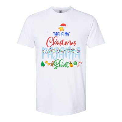 This is My Christmas PJ Shirt Softstyle® CVC T-Shirt