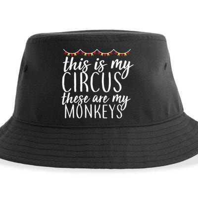 This Is My Circus These Are My Monkeys  Sustainable Bucket Hat