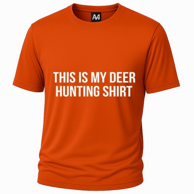 This Is My Deer Hunting Shirt Funny Cooling Performance Crew T-Shirt