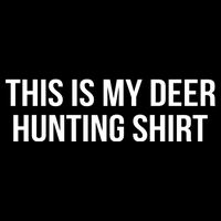 This Is My Deer Hunting Shirt Funny Zip Tote Bag