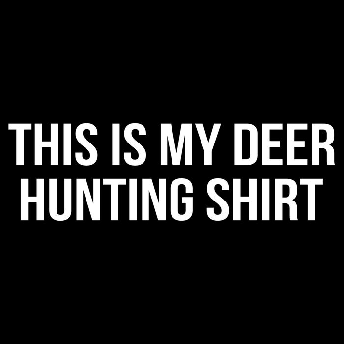 This Is My Deer Hunting Shirt Funny Zip Tote Bag