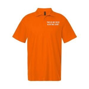 This Is My Deer Hunting Shirt Funny Softstyle Adult Sport Polo