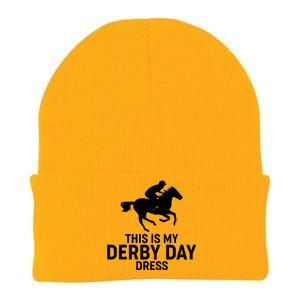 This is My Derby Day Dress Kentucky Derby Horse Racing Knit Cap Winter Beanie