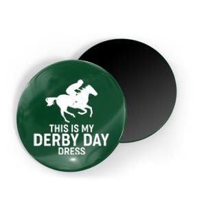 This is My Derby Day Dress Kentucky Derby Horse Racing Magnet