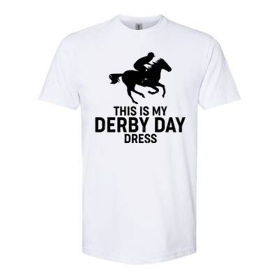 This is My Derby Day Dress Kentucky Derby Horse Racing Softstyle® CVC T-Shirt