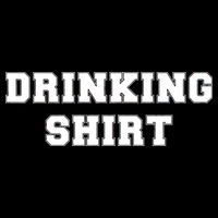 This Is My Drinking Shirt College Text Women's Perfect Tri Tunic Long Sleeve Shirt