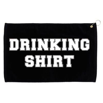 This Is My Drinking Shirt College Text Grommeted Golf Towel