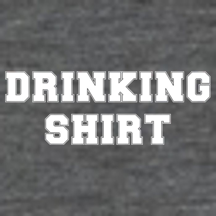 This Is My Drinking Shirt College Text Poster