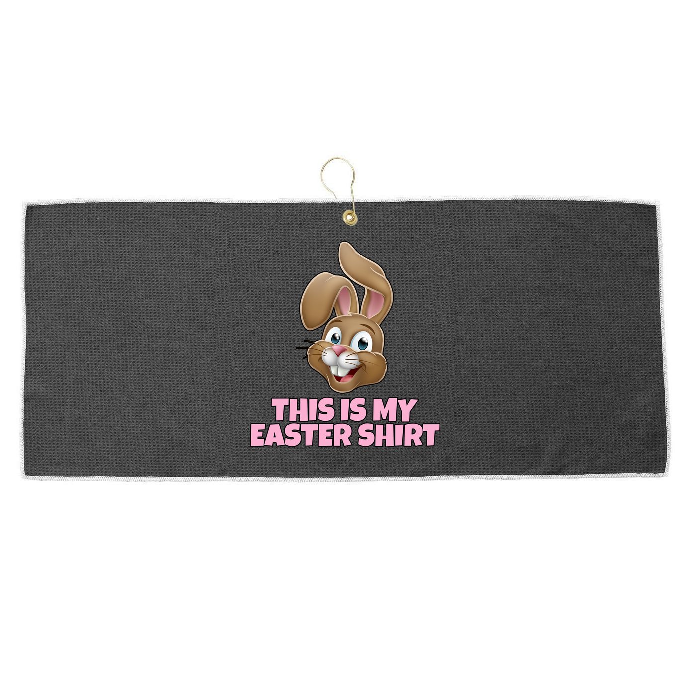 This Is My Easter Large Microfiber Waffle Golf Towel