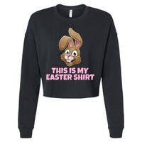This Is My Easter Cropped Pullover Crew