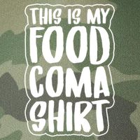 This is My Food Coma Legacy Tie Dye Trucker Hat