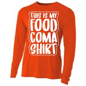 This is My Food Coma Cooling Performance Long Sleeve Crew