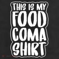 This is My Food Coma 11oz C Handle Ceramic Mug