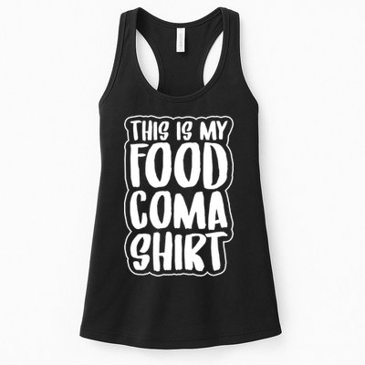 This is My Food Coma Womens Tank Top