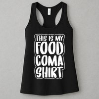 This is My Food Coma Womens Tank Top