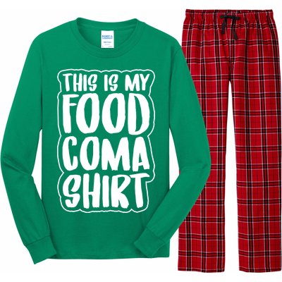 This is My Food Coma Long Sleeve Pajama Set