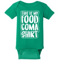 This is My Food Coma Baby Bodysuit