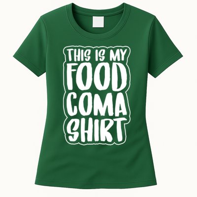 This is My Food Coma Womens T-Shirt