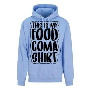 This is My Food Coma Unisex Surf Hoodie