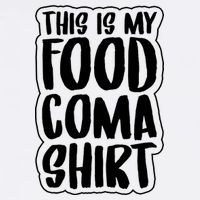 This is My Food Coma Garment-Dyed Sweatshirt