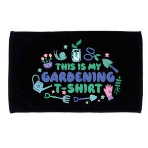 This Is My Gardening Shirt Microfiber Hand Towel