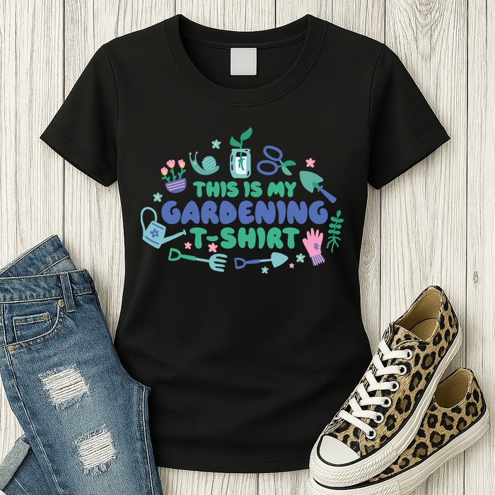 This Is My Gardening Shirt Womens T-Shirt
