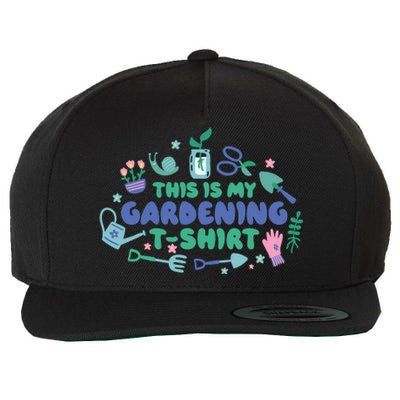 This Is My Gardening Shirt Wool Snapback Cap