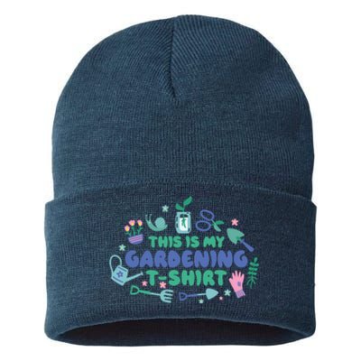 This Is My Gardening Shirt Sustainable Knit Beanie