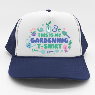 This Is My Gardening Shirt Trucker Hat