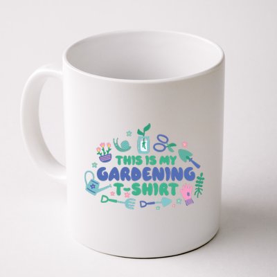 This Is My Gardening Shirt Coffee Mug