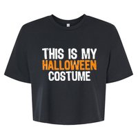 This Is My Halloween Costume Bella+Canvas Jersey Crop Tee