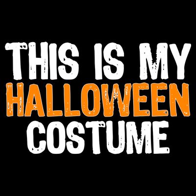This Is My Halloween Costume T-Shirt