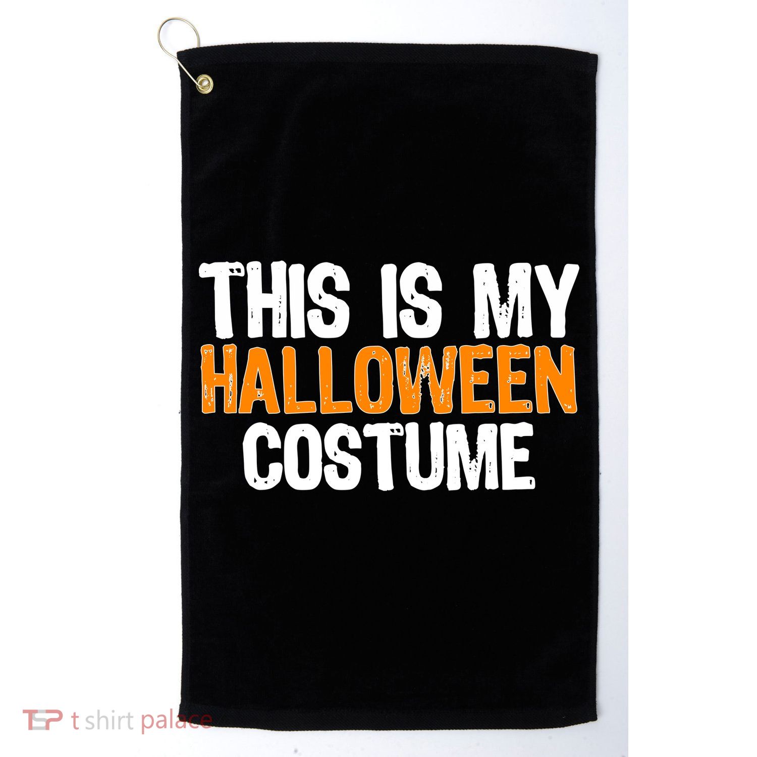 This Is My Halloween Costume Golf Towel