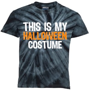 This Is My Halloween Costume Kids Tie-Dye T-Shirt