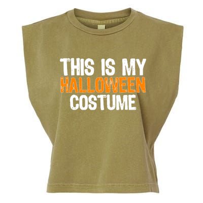 This Is My Halloween Costume Garment-Dyed Women's Muscle Tee