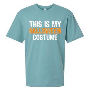 This Is My Halloween Costume Sueded Cloud Jersey T-Shirt