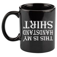 This Is My Handstand Shirt Fitness Design 11oz C Handle Ceramic Mug