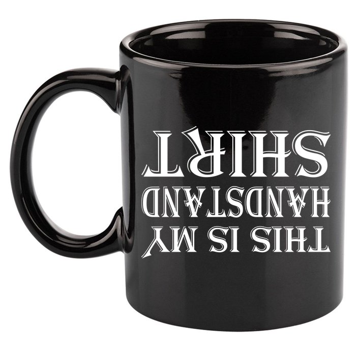 This Is My Handstand Shirt Fitness Design 11oz C Handle Ceramic Mug