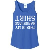 This Is My Handstand Shirt Fitness Design Ladies Essential Tank