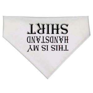 This Is My Handstand Shirt Fitness Design USA-Made Doggie Bandana