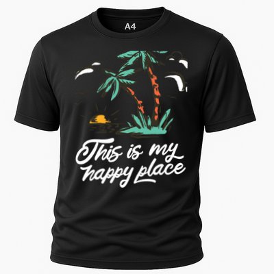 This Is My Happy Place Summer Life Performance Shirt