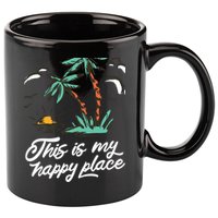 This Is My Happy Place Summer Life 11oz C Handle Ceramic Mug