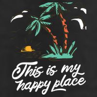 This Is My Happy Place Summer Life 11oz C Handle Ceramic Mug