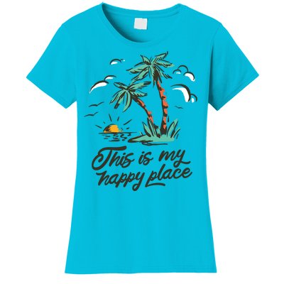 This Is My Happy Place Summer Life Women's T-Shirt