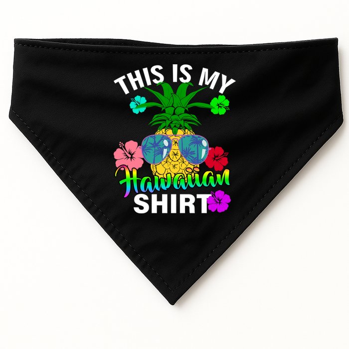 This Is My Hawaiian USA-Made Doggie Bandana