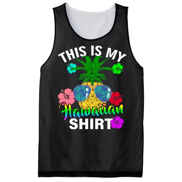 This Is My Hawaiian Mesh Reversible Basketball Jersey Tank