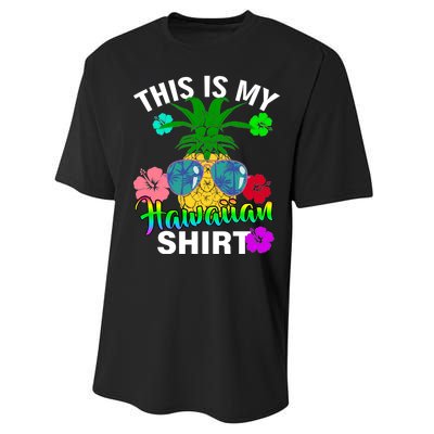 This Is My Hawaiian Performance Sprint T-Shirt