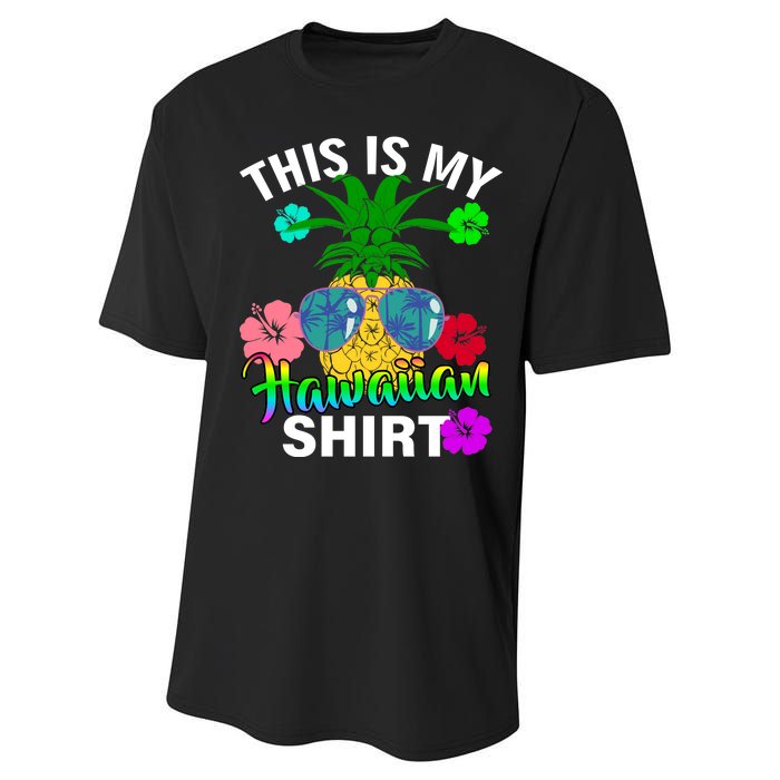 This Is My Hawaiian Performance Sprint T-Shirt